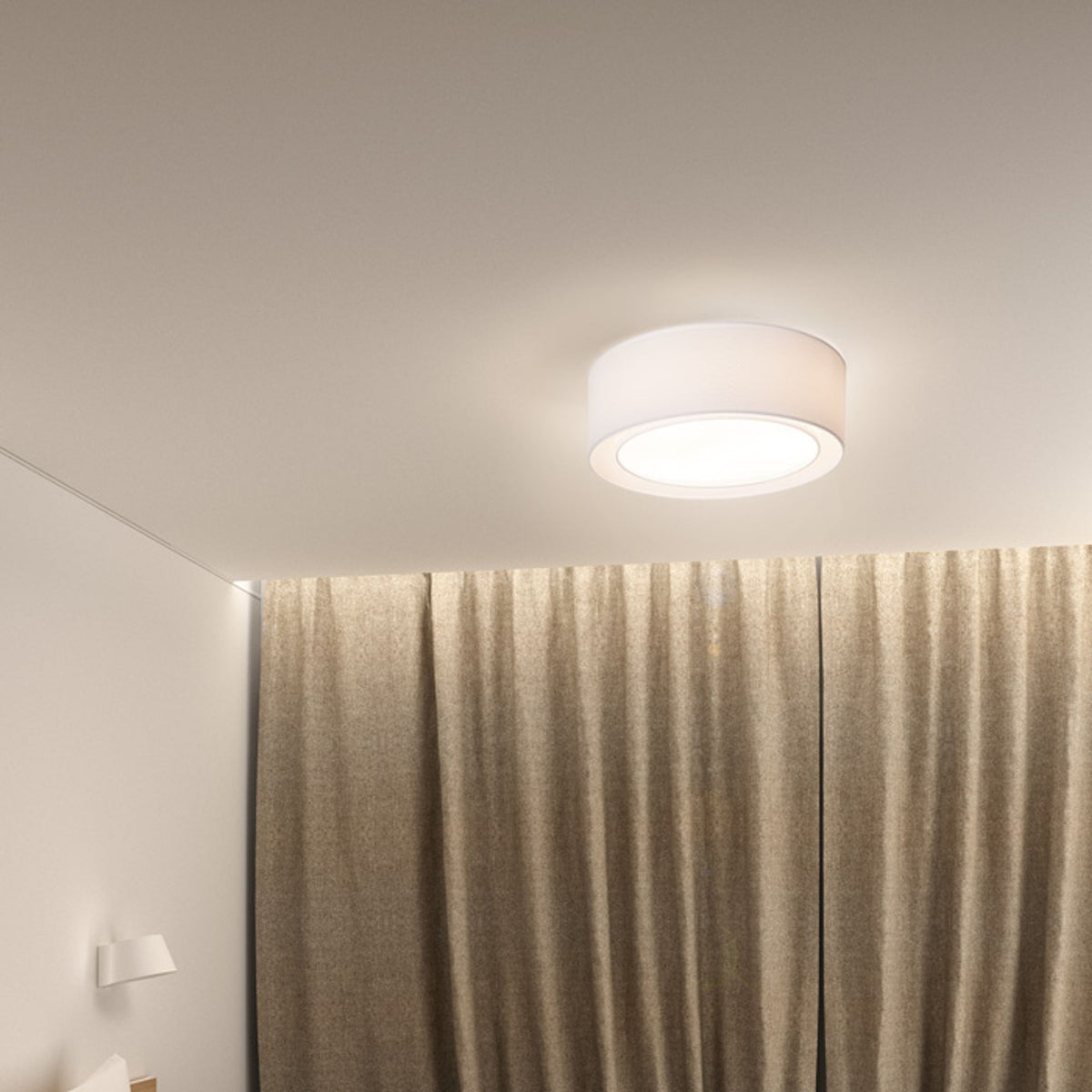 RENDL surface mounted lamp OTIS 50 ceiling white/white  230V LED E27 3x15W r12490 6