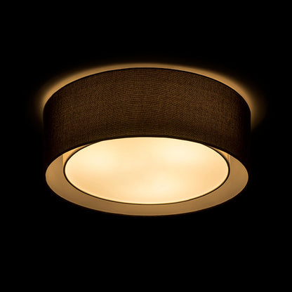 RENDL surface mounted lamp OTIS 50 ceiling black/white  230V LED E27 3x15W R12491 3