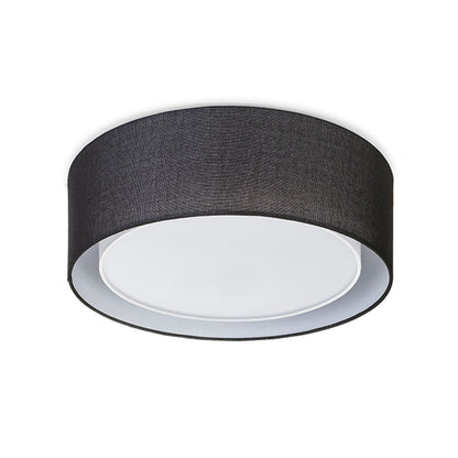 RENDL surface mounted lamp OTIS 50 ceiling black/white  230V LED E27 3x15W R12491 4