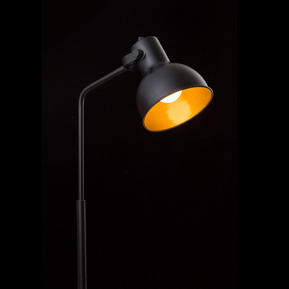 RENDL floor lamp ROSITA floor black/gold  230V LED E27 11W R12514 2