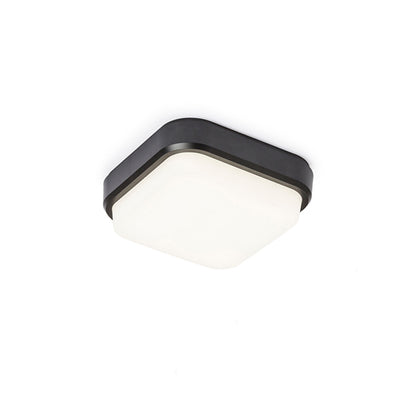 RENDL outdoor lamp TARIS SQ 17 surface mounted black plastic 230V LED 8W IP54 3000K R12525 2