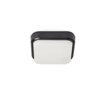 RENDL outdoor lamp TARIS SQ 17 surface mounted black plastic 230V LED 8W IP54 3000K R12525 4