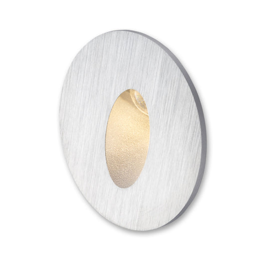 RENDL outdoor lamp ELICA R recessed brushed aluminum 230V LED 3W IP54 3000K R12528 1