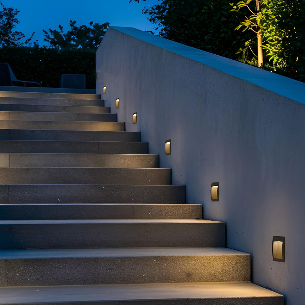 RENDL outdoor lamp GORDIQ M recessed anthracite grey 230V LED 3W IP65 3000K R12536 6