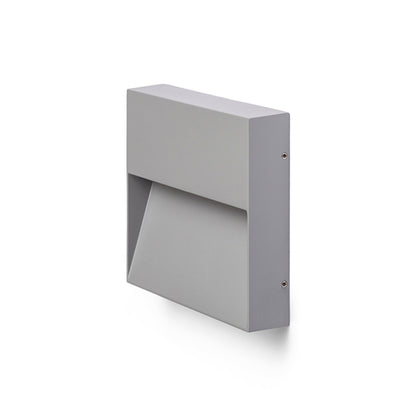 RENDL  AQILA SQ wall grey  230V LED 6W IP54  3000K R12543 2