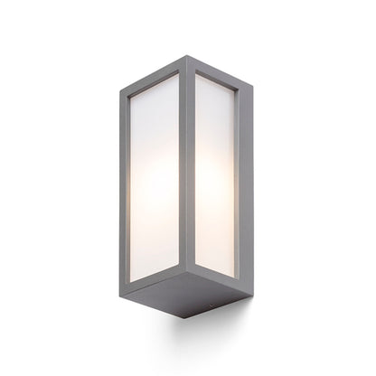 RENDL  DURANT wall silver grey  230V LED E27 15W IP54 R12568 1