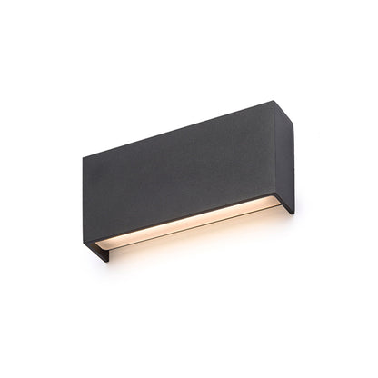 RENDL outdoor lamp TORINO wall black 230V LED 2x5W IP54 3000K R12574 1