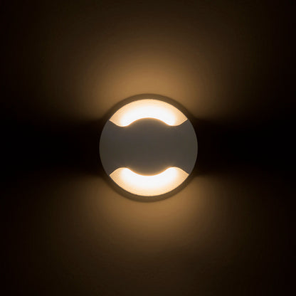 RENDL outdoor lamp KICK II recessed white 230V LED 3W IP54 3000K R12616 2