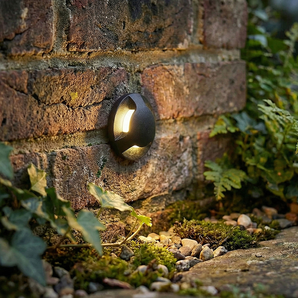 RENDL outdoor lamp KICK III recessed black 230V LED 3W IP54 3000K R12621 2