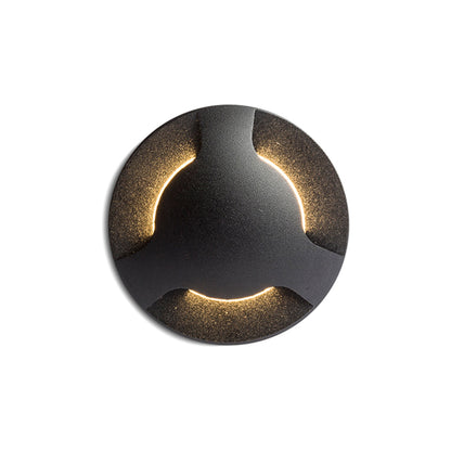 RENDL outdoor lamp KICK III recessed black 230V LED 3W IP54 3000K R12621 4