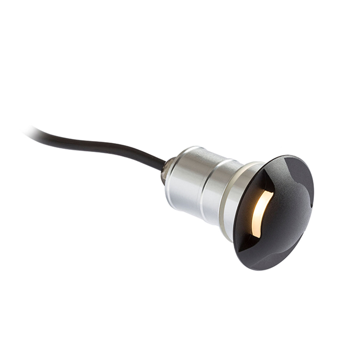 RENDL outdoor lamp KICK III recessed black 230V LED 3W IP54 3000K R12621 7