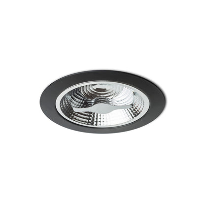 RENDL recessed light KELLY LED DIMM recessed black 230V LED 15W 45° 3000K R12636 1