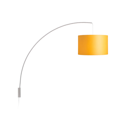 RENDL shades, shade bases, pendent sets BEND arched wall-mounted base  matt nickel 230V LED E27 15W R12654 5