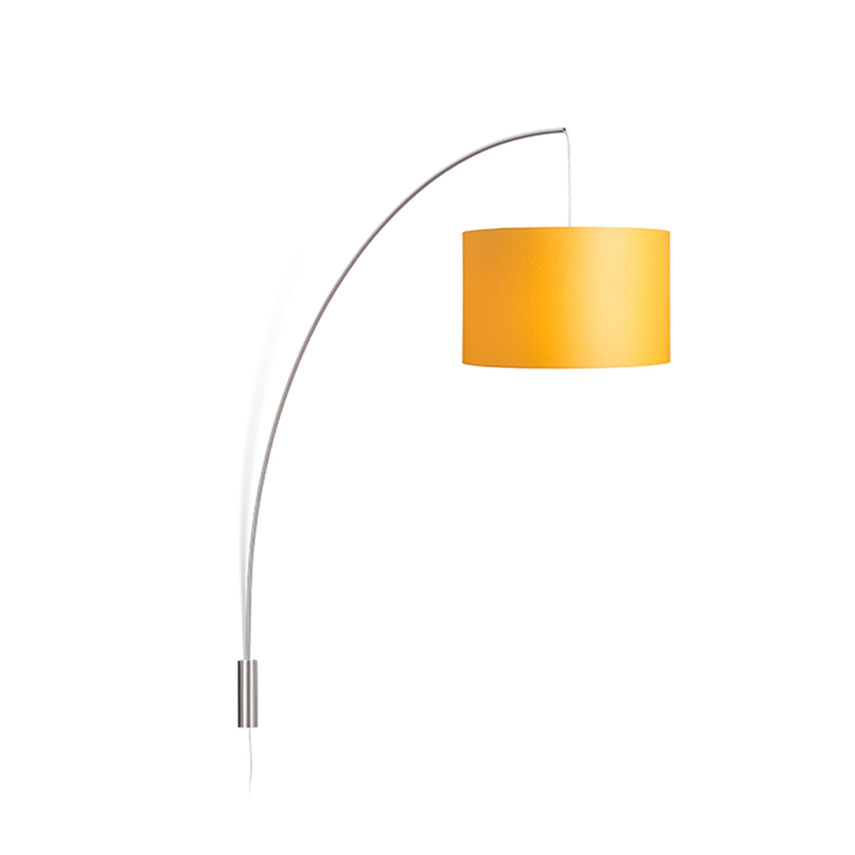 RENDL shades, shade bases, pendent sets BEND arched wall-mounted base  matt nickel 230V LED E27 15W R12654 6