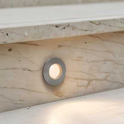 RENDL outdoor lamp CLUB recessed silver grey 230V LED 3W IP54 3000K R12685 5