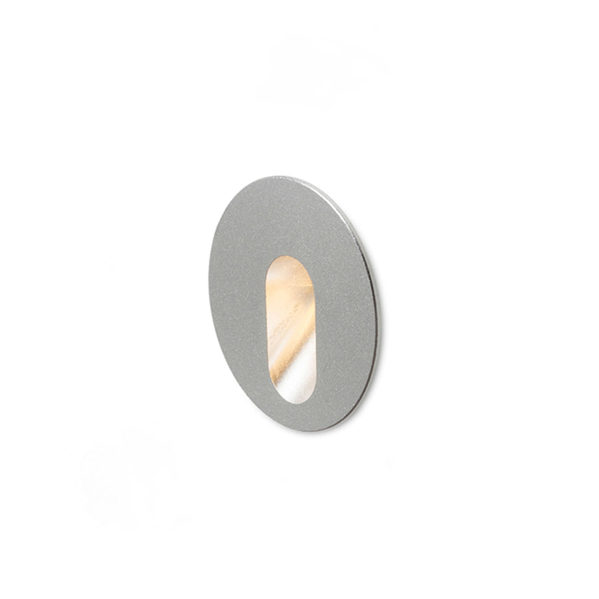 RENDL recessed light MEMPHIS R wall recessed silver grey 230V LED 3W 60° 3000K R12687 7
