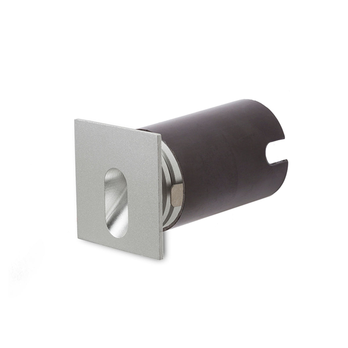 RENDL recessed light MEMPHIS SQ wall recessed silver grey 230V LED 3W 60° 3000K R12688 8