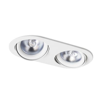 RENDL recessed light ZIZI II recessed white  230V LED G53 15W R12696 3