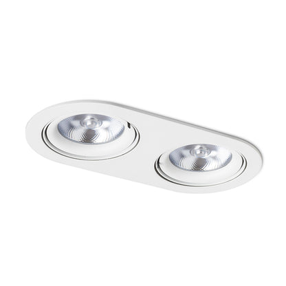 RENDL recessed light ZIZI II recessed white  230V LED G53 15W R12696 5
