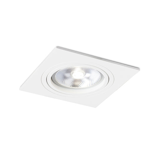 RENDL recessed light PASADENA G53 SQ I  white  230V LED G53 15W R12700 1
