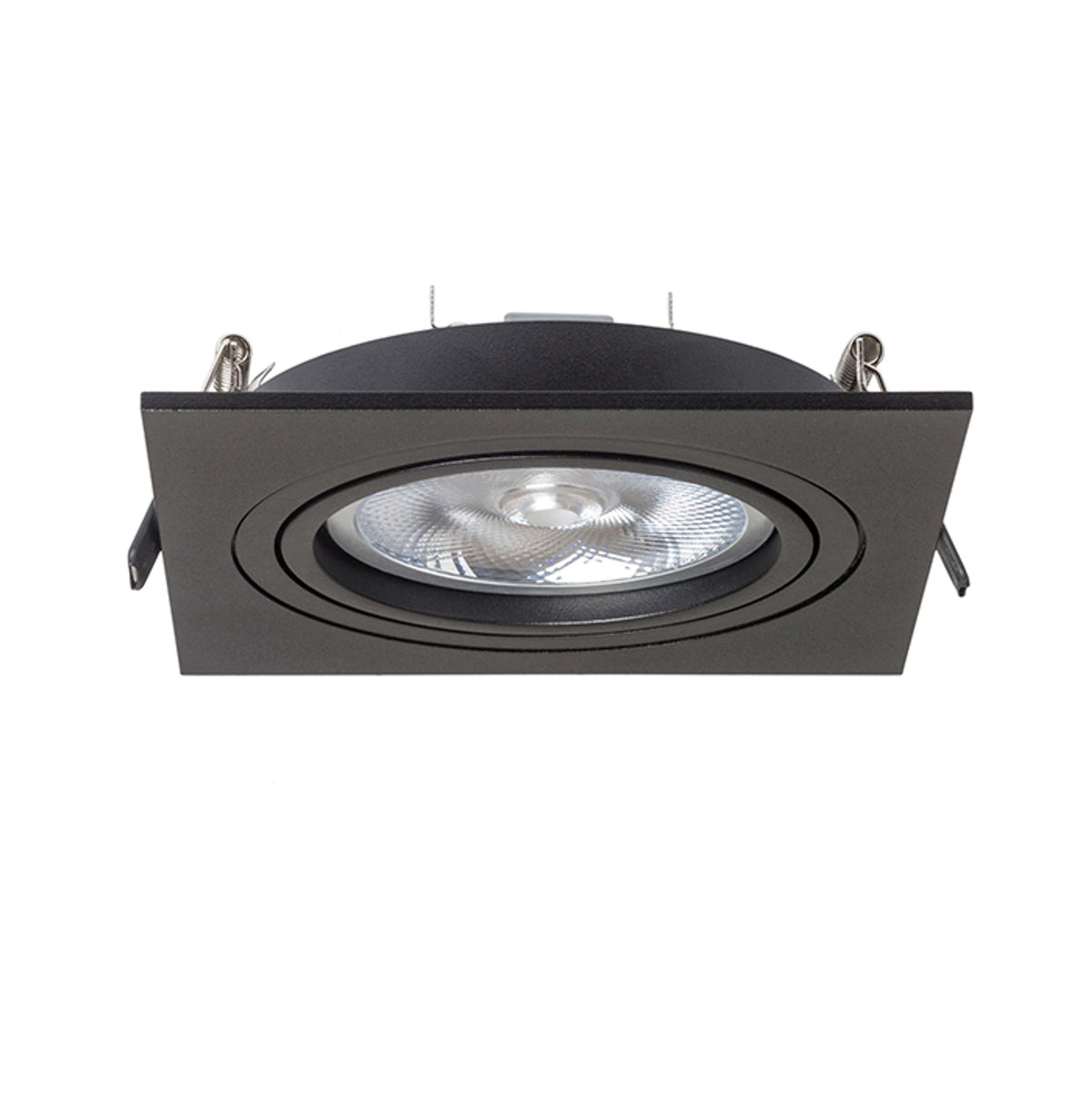 RENDL recessed light PASADENA G53 SQ I  black  230V LED G53 15W R12702 3