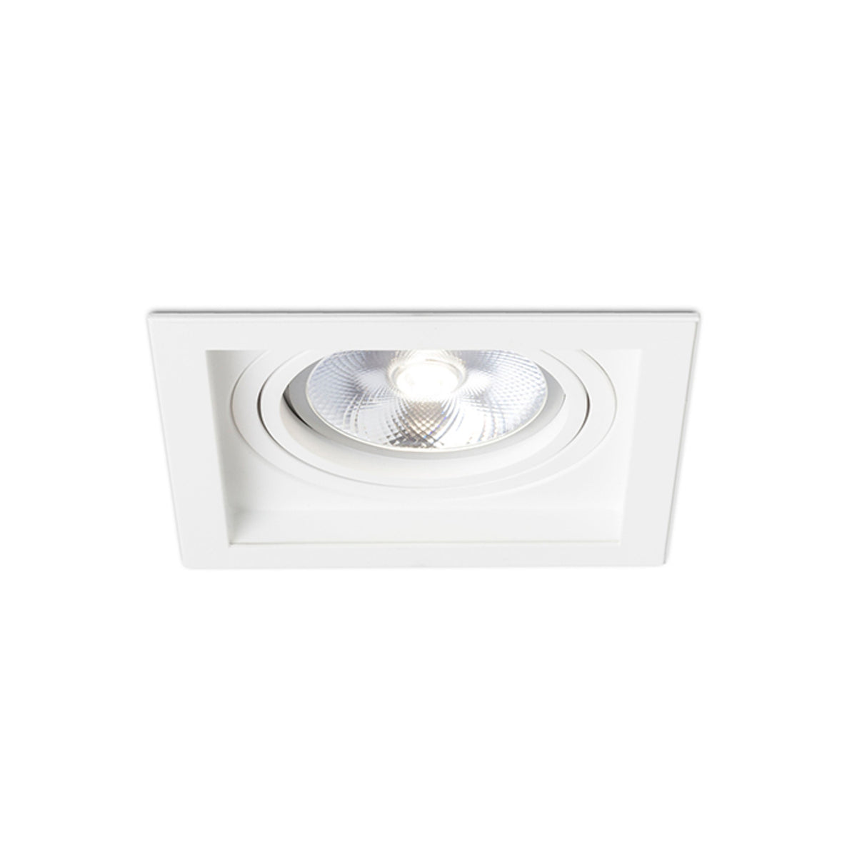 RENDL recessed light GRANADA SQ  white  230V LED G53 15W R12707 10