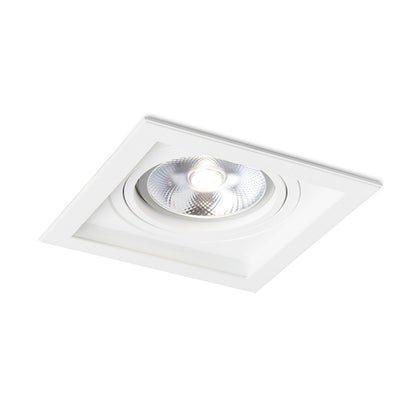 RENDL recessed light GRANADA SQ  white  230V LED G53 15W R12707 6