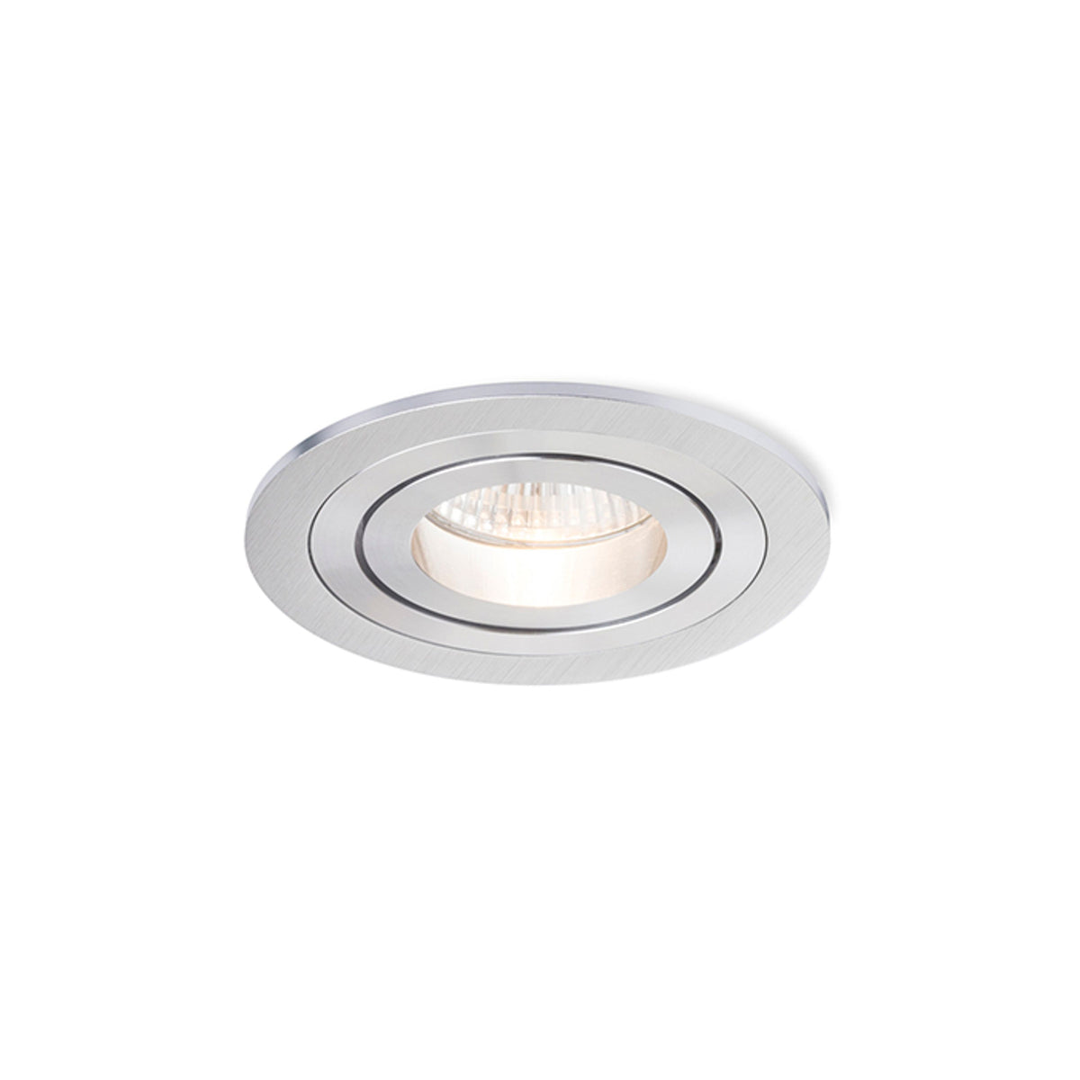 RENDL recessed light PASADENA GU10 R recessed  brushed aluminum 230V LED GU10 7W R12708 4
