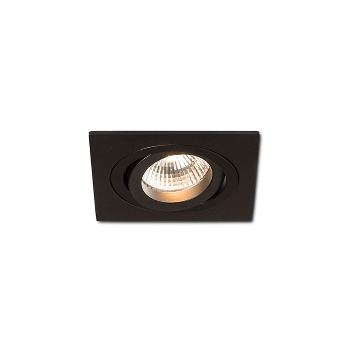 RENDL recessed light PASADENA GU10 SQ I recessed black  230V LED GU10 7W R12711 1