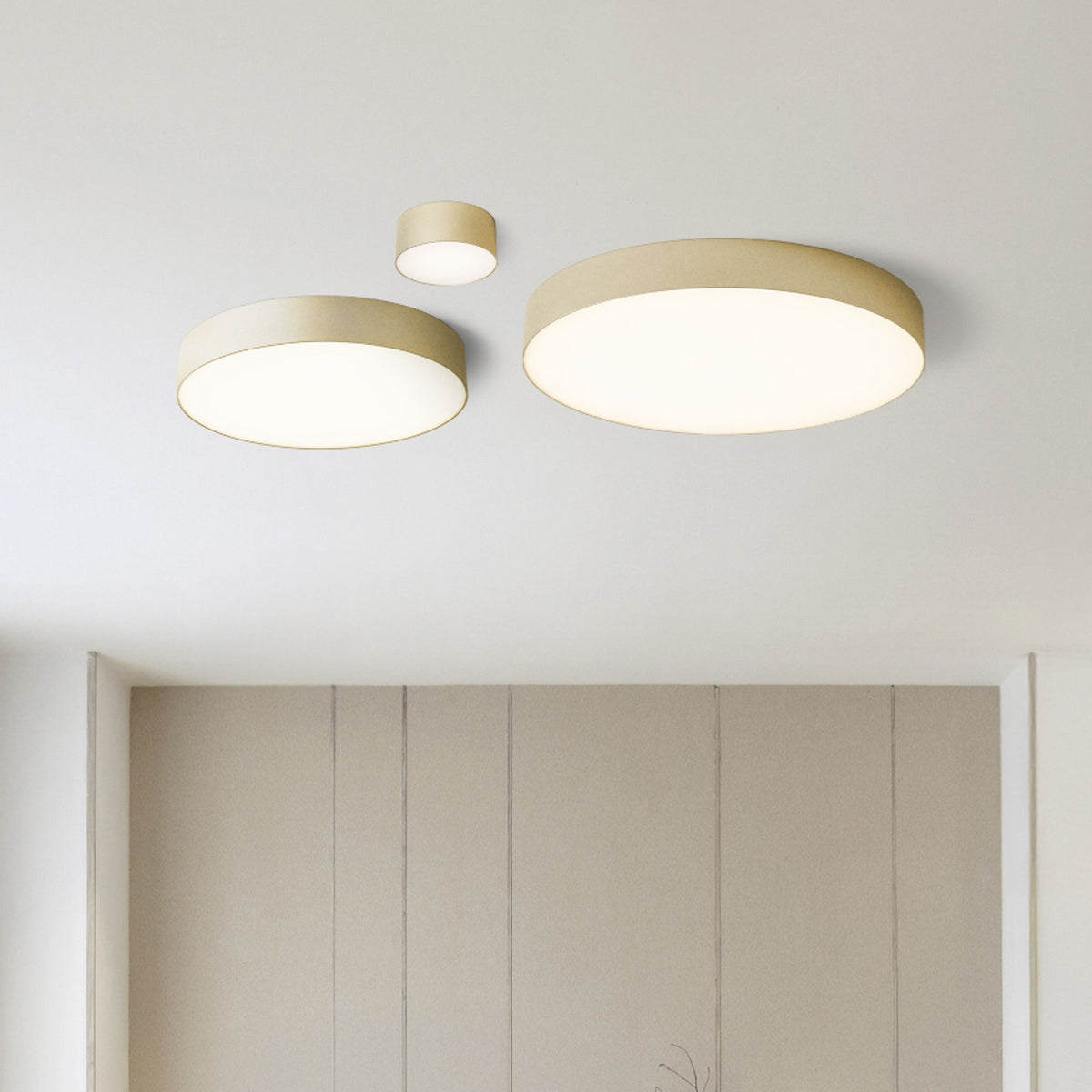 RENDL surface mounted lamp LARISA R 12 ceiling pearl gold  230V LED 10W  3000K R12843 4