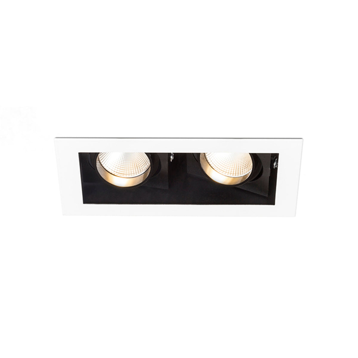 RENDL recessed light BONDY II recessed white 230V LED 2x7W 24° 3000K R12857 6