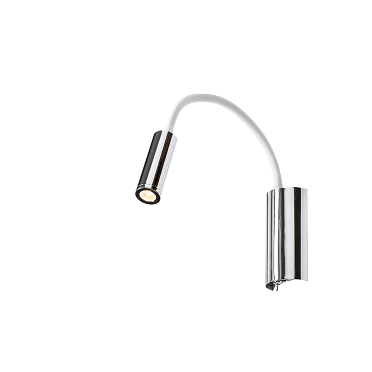 RENDL spotlight SHOW wall white chrome 230V LED 3W  3000K R12896 1