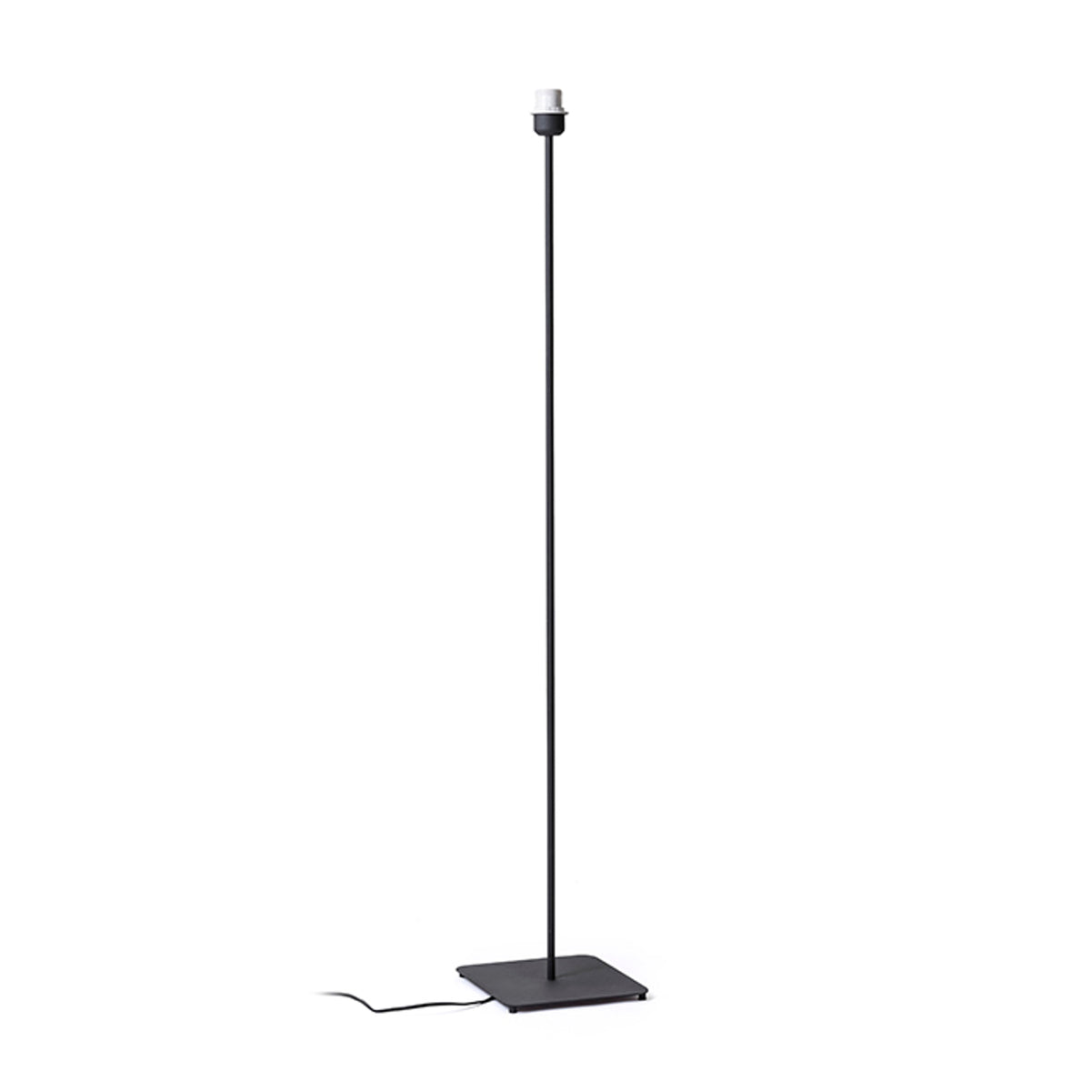 RENDL shades, shade bases, pendent sets CORTINA floor base black  230V LED E27 15W R12930 1
