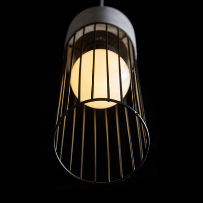 RENDL pendant lamp BURTON pendant  concrete 230V LED E27 11W R12931 9