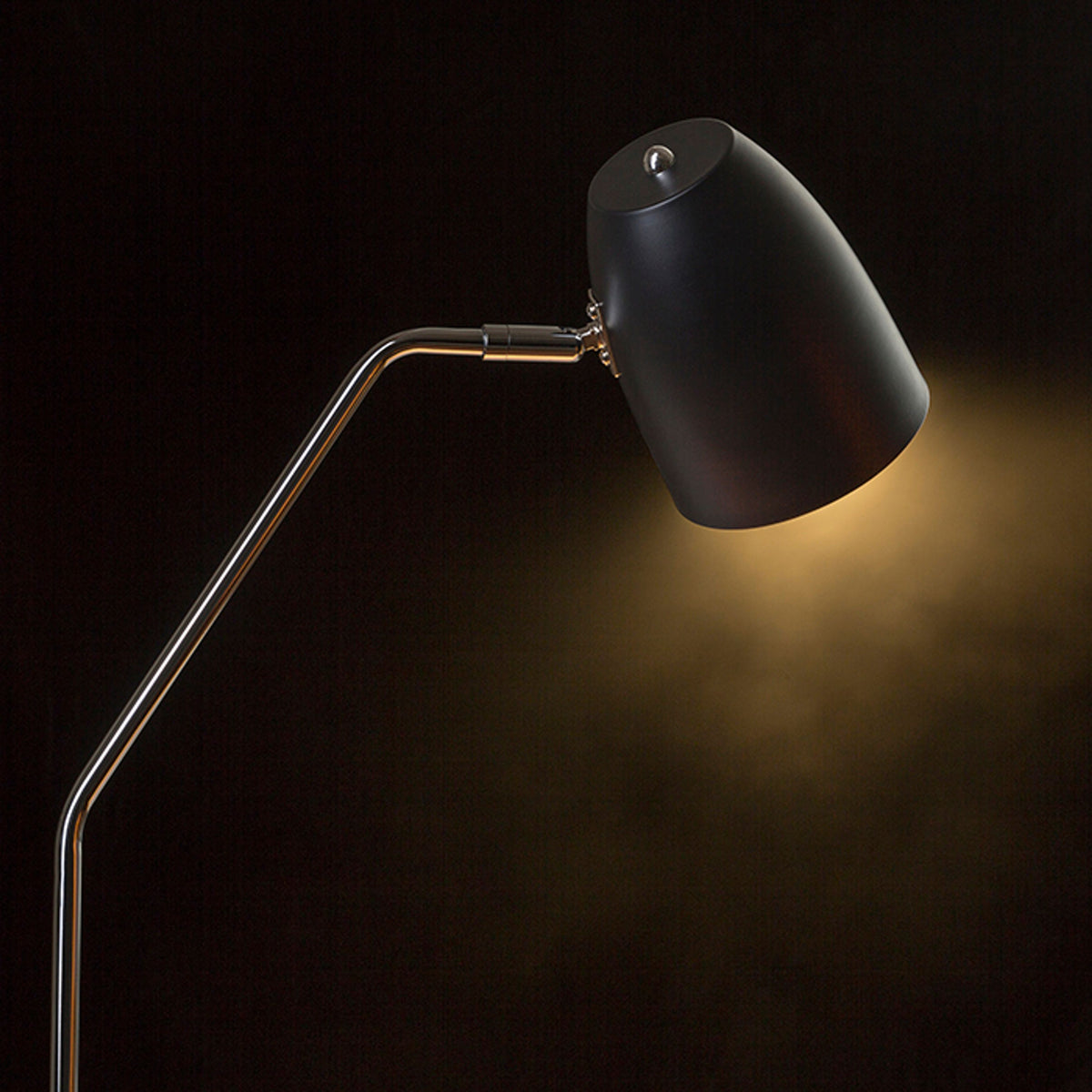 RENDL floor lamp PRAGMA floor black chrome 230V LED E27 11W R12989 8