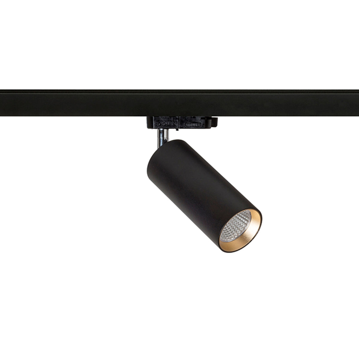 RENDL 3-circuit track system MAVRO for 3-circuit tracks black/gold 230V LED 12W 38° 3000K R12997 4