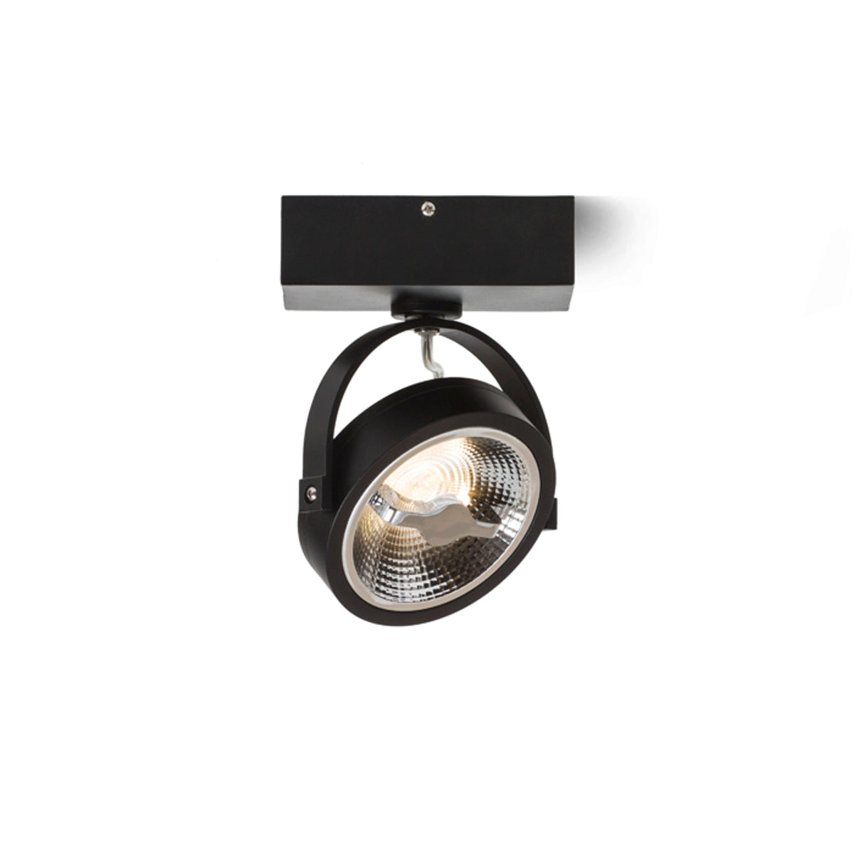 RENDL spotlight KELLY LED I DIMM wall black 230V LED 12W 24° 3000K R13105 3