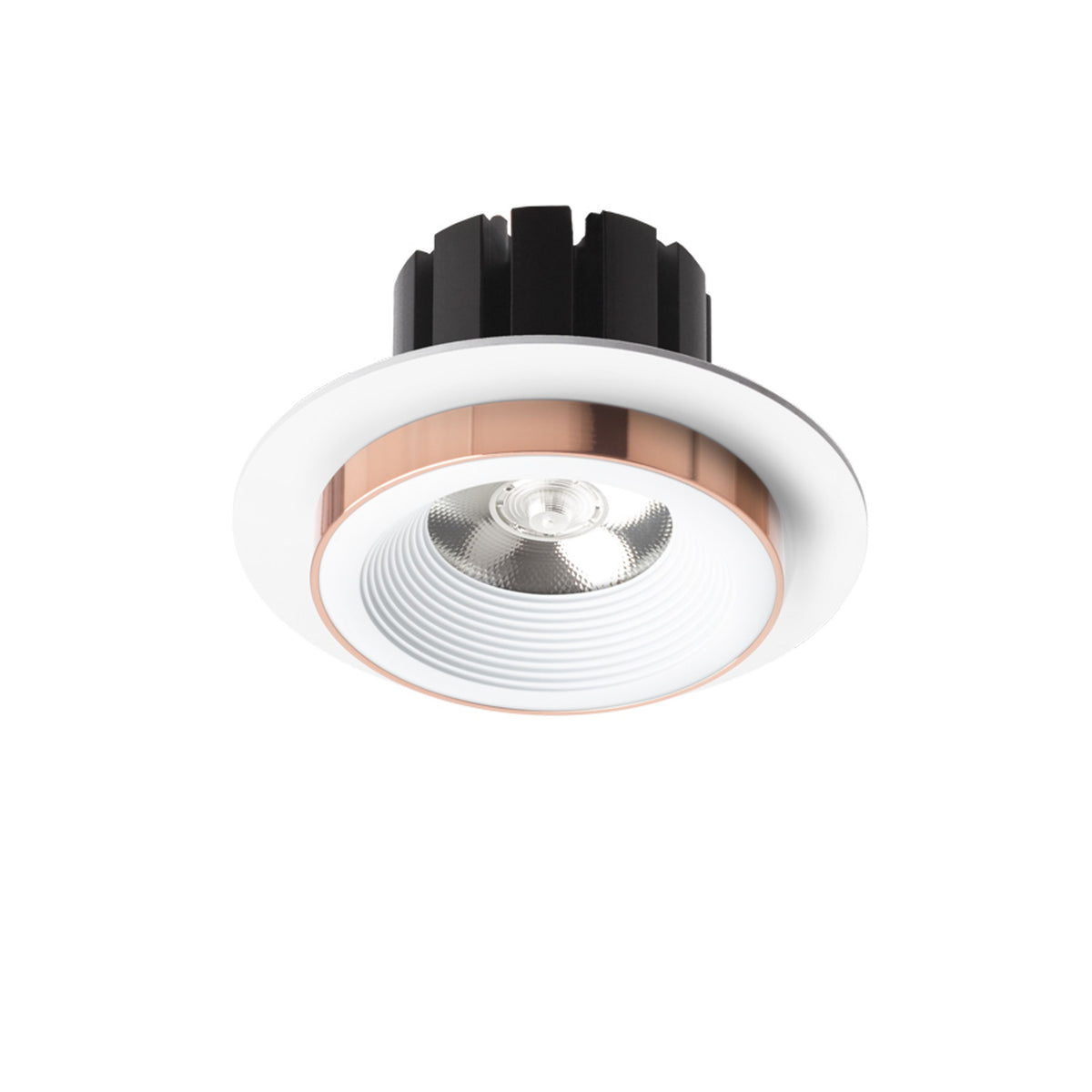 RENDL recessed light SHARM R I recessed white copper 230V LED 10W 24° 3000K R13235  2