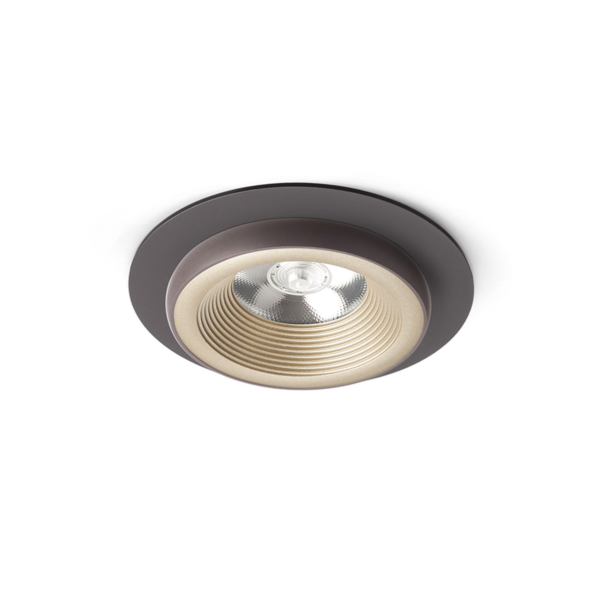 RENDL recessed light SHARM R I recessed pearl gold/brown 230V LED 10W 24° 3000K R13236 1