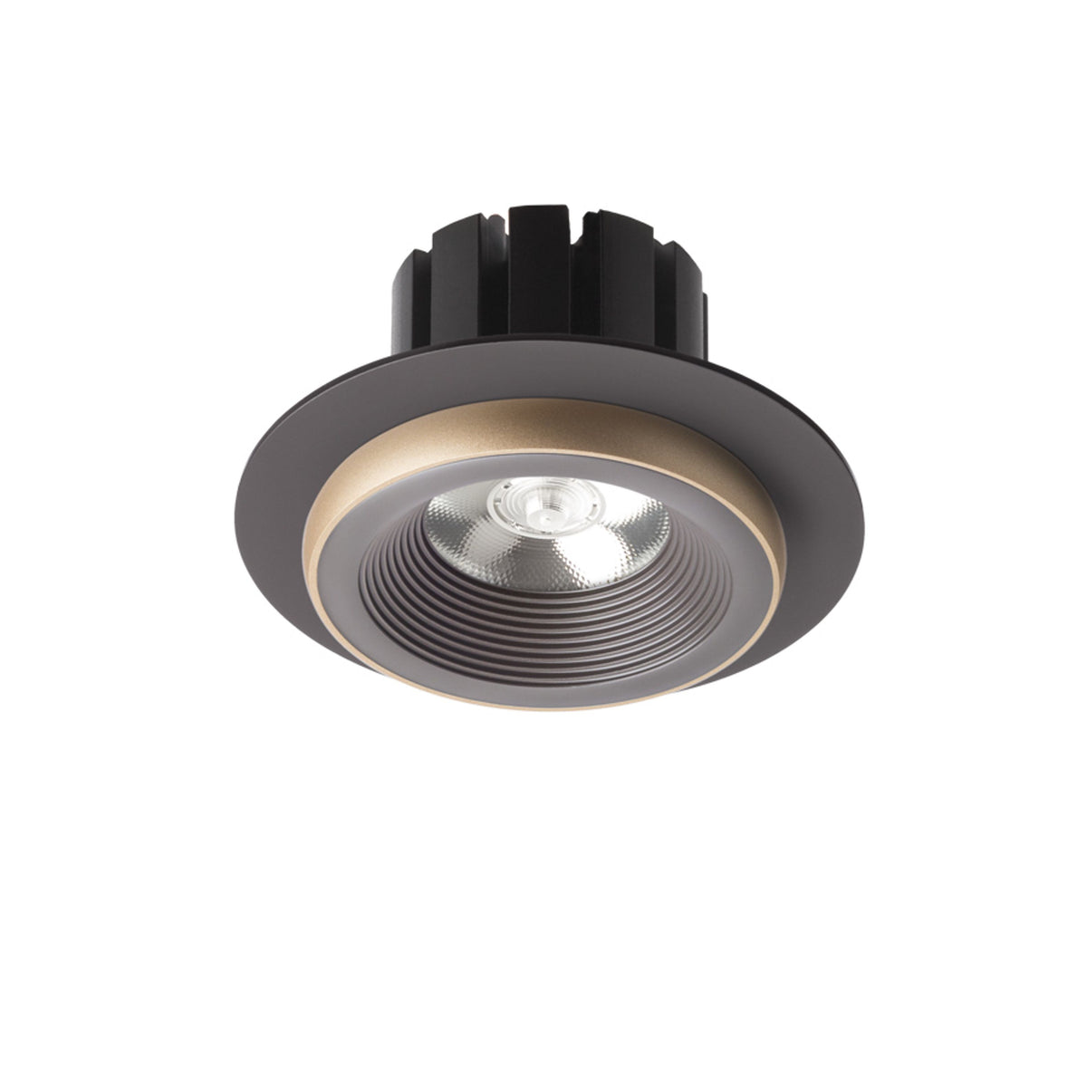RENDL recessed light SHARM R I recessed brown/pearl gold 230V LED 10W 24° 3000K R13237  2