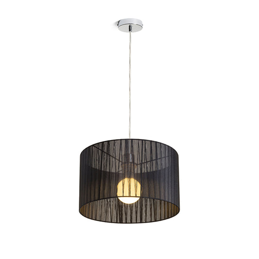 RENDL pendant lamp GLAMOUR 35/20 pendant black  230V LED E27 15W R13271 1