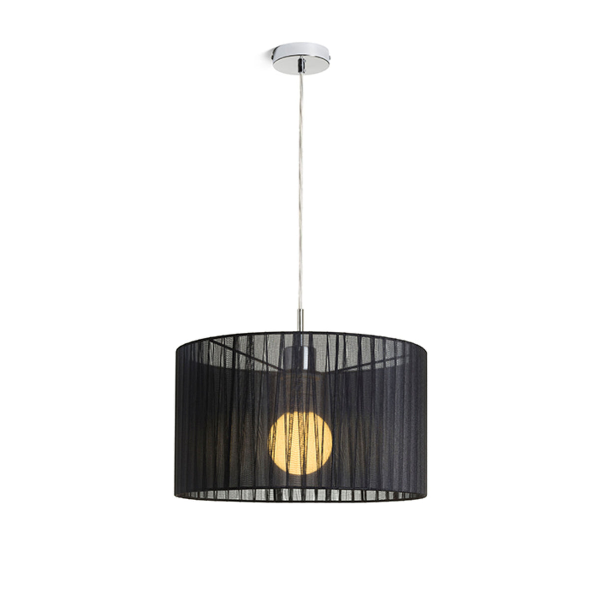 RENDL pendant lamp GLAMOUR 35/20 pendant black  230V LED E27 15W R13271 4