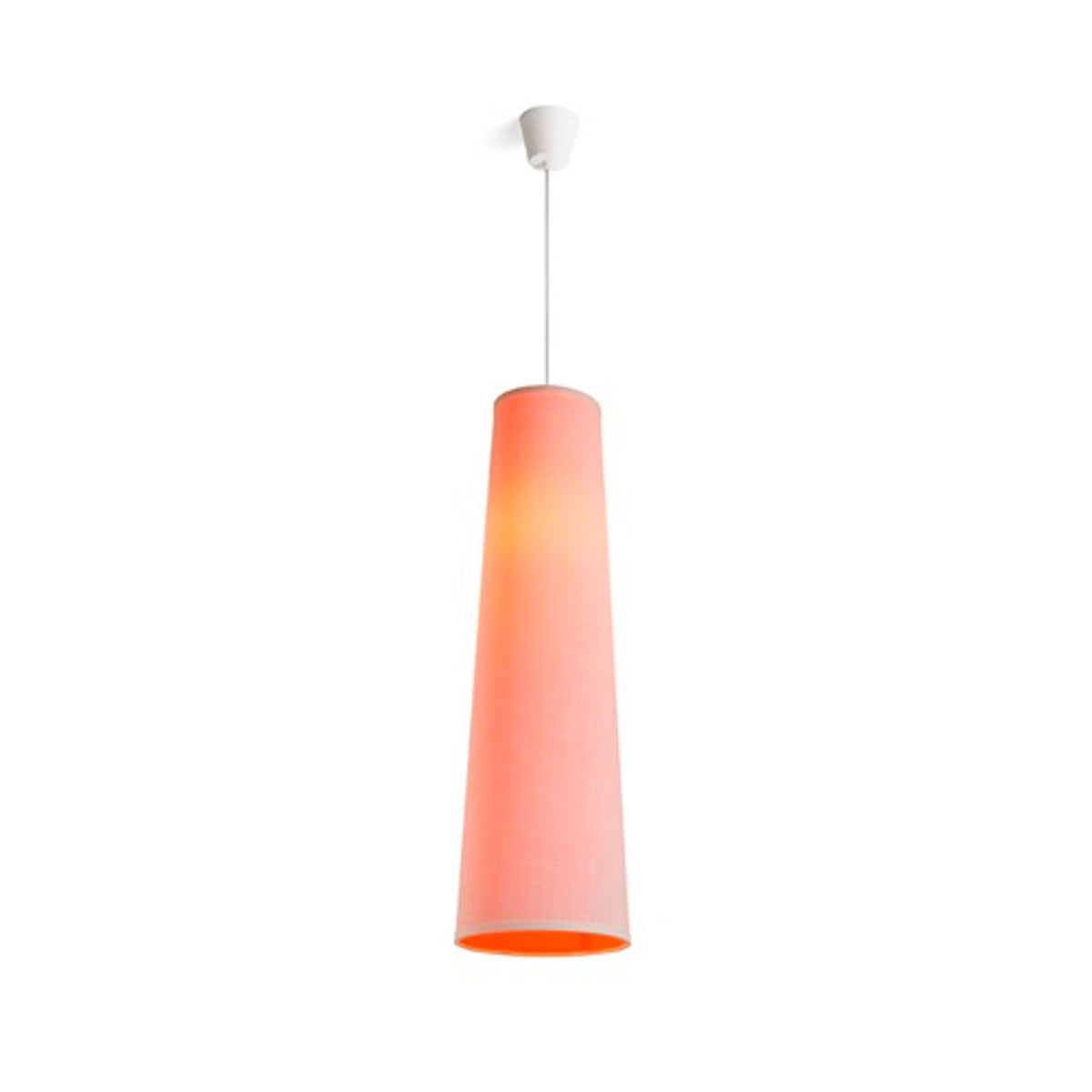 RENDL Outlet ESME 76 pendant white/orange  230V LED E27 15W R13276 1