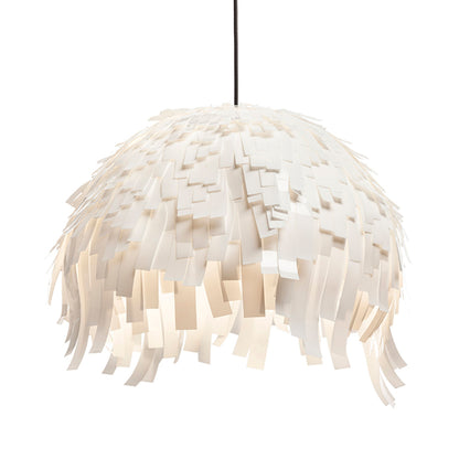 RENDL Outlet RARA pendant white PVC/black  230V LED E27 15W R13316 6