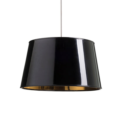 RENDL shades, shade bases, pendent sets RIDICK shade shiny black golden foil  max. 20W R13344 1