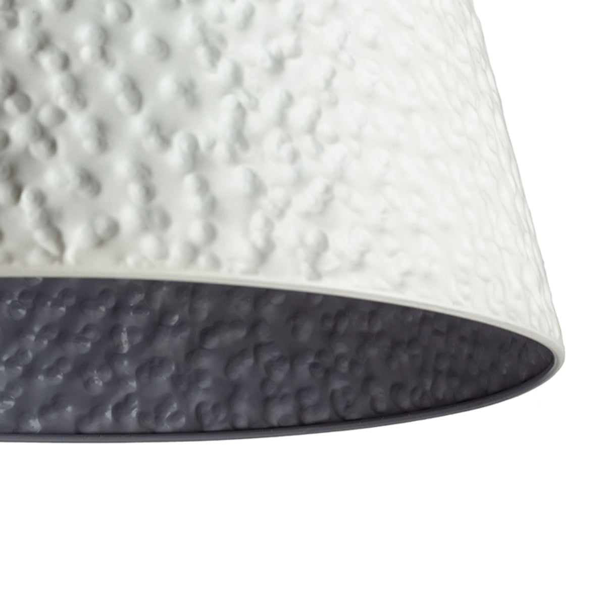 RENDL pendant lamp BUCKY 40 pendant white/grey metal 230V LED E27 15W R13360 3