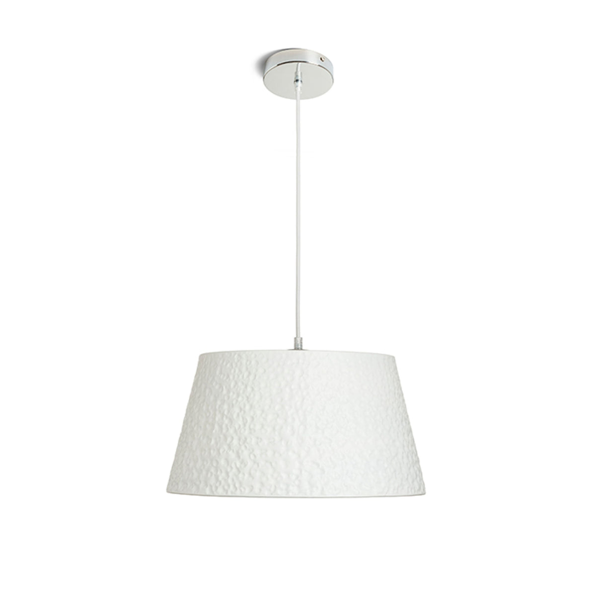 RENDL pendant lamp BUCKY 40 pendant white/grey metal 230V LED E27 15W R13360 8