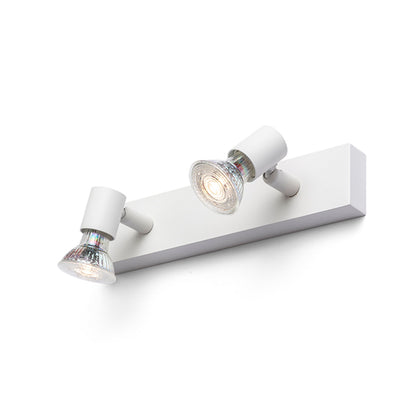 RENDL spotlight TRICA II wall white  230V GU10 2x25W R13373 2