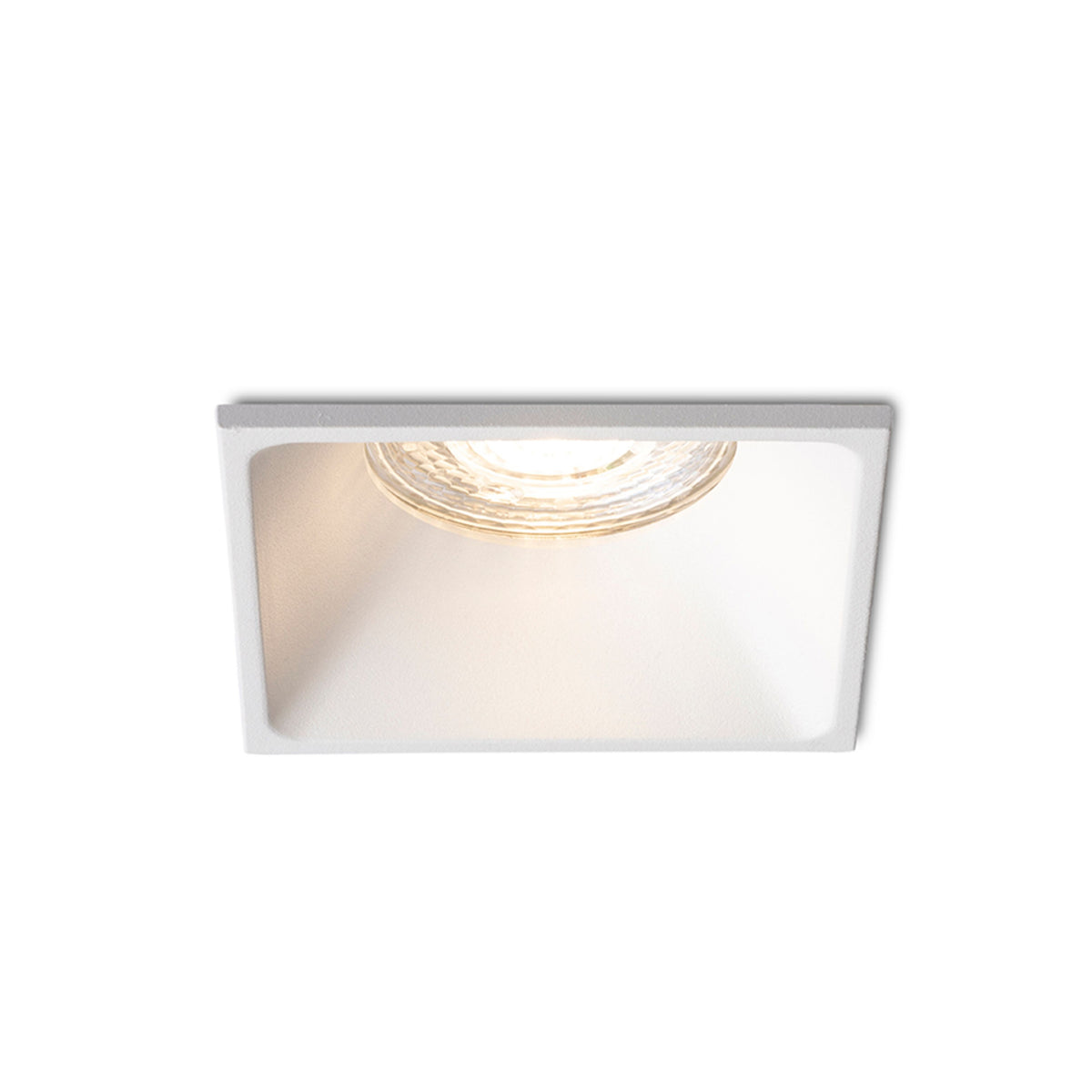 RENDL recessed light ZURI SQ recessed white 230V GU10 35W R13390 2