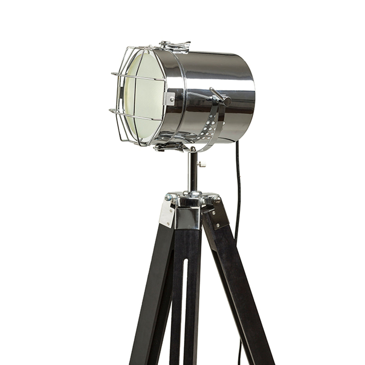 RENDL floor lamp NAUTIC floor black chrome 230V LED E27 15W R13394 2